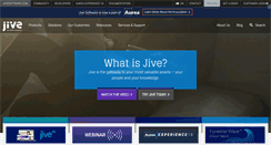 Desktop Screenshot of jivesoftware.com